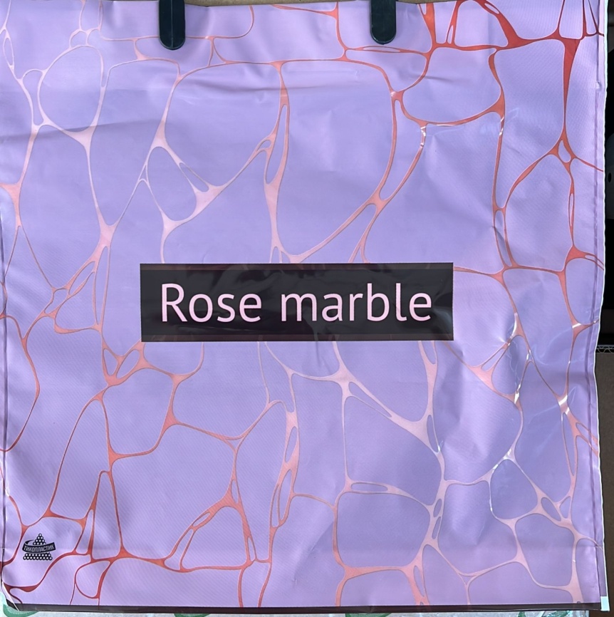 Пакет с пласт.ручк.малый 36*37 МАРБЛ (10) фото 1