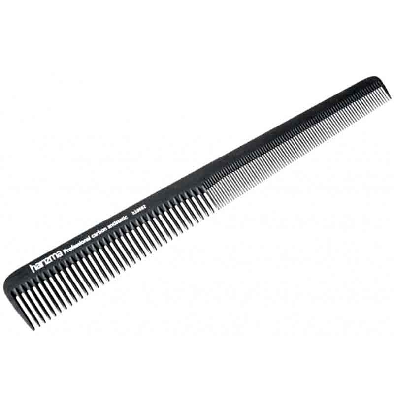 HAR 10662 Расческа д/стрижки карбон 17,5см фото 1