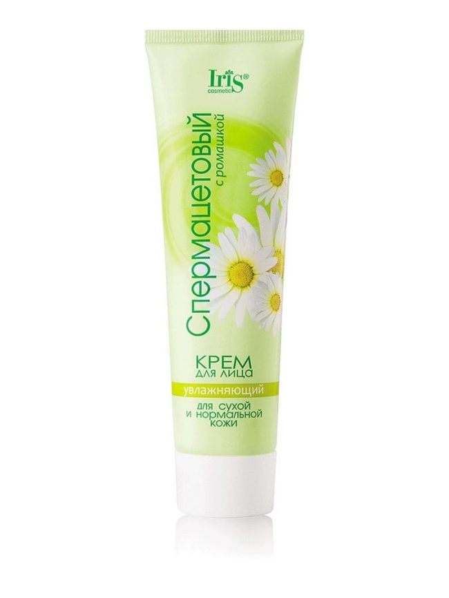 IRIS  Крем д/лица "Спермацетовый" с ромашкой 100мл фото 1