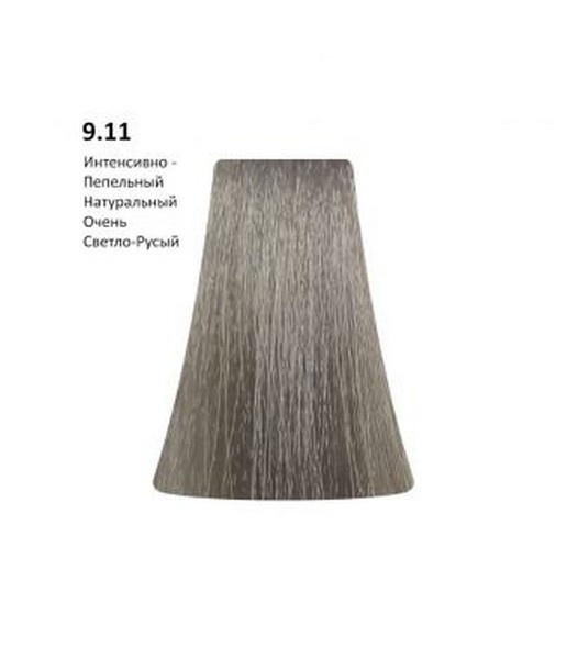 PICASSO Кр-кр д/вол.100мл 9.11 Интенс.пепельн.натур.оч.св.русый фото 1