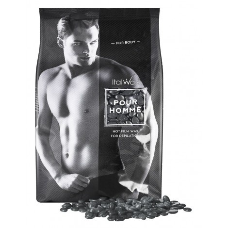 WL ITALWAX Воск горячий (пленочный) 500г Мужской гранулы POUR HOMME фото 1