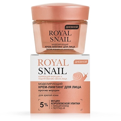 Вит ROYAL SNAIL  КРЕМ-ЛИФТИНГ моделир. день д/зрел/к 45мл. фото 1