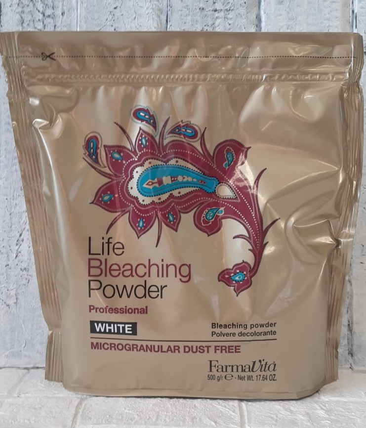 FARMAVITA Порошок осветл.500г Белый пакет фото 1