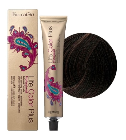 FARMAVITA LC+ Ст.кр-кр 100мл 4.03 Коричн.теплый фото 1