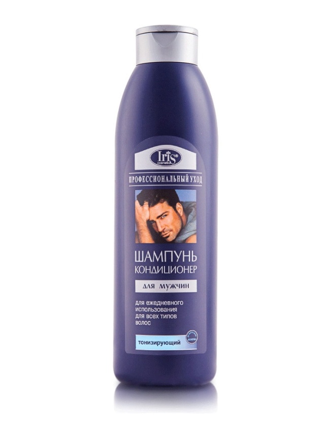 IRIS ПРОФ.УХОД Ш-нь-конд. д/муж 1000мл тонизирующий фото 1