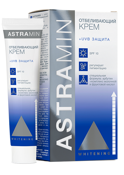 Галант ASTRAMIN Крем д/лица 45мл SPF 10+UVB защита фото 1