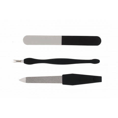 TOGU 1606 К-т маник.2пр.пилка алмаз.№4 10см+триммер узкий фото 1