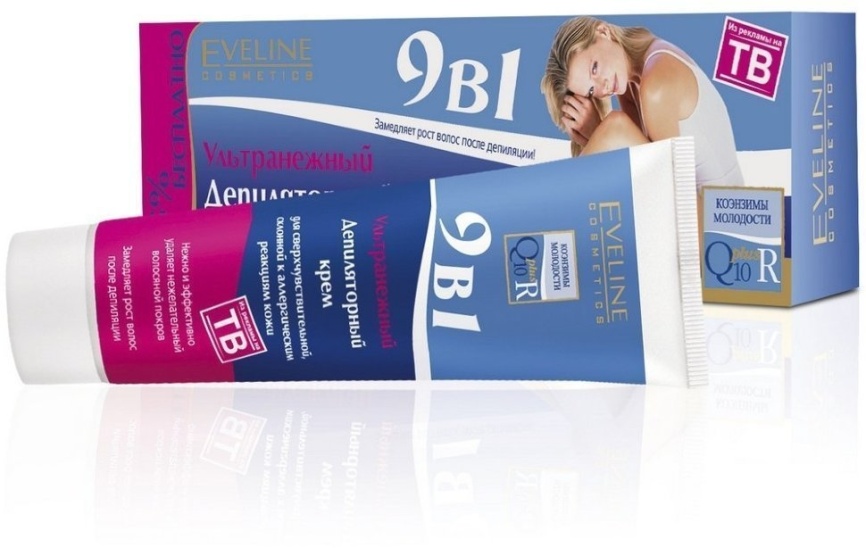 Депилятор ЭВ.Q10+R 9в1 ультранежный 125мл фото 1