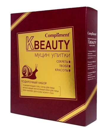 ПН №1481 Compl KBEAUTY Муцин улитки (скраб д/л 50+кр д/л 50+фил.д/г 25) фото 1