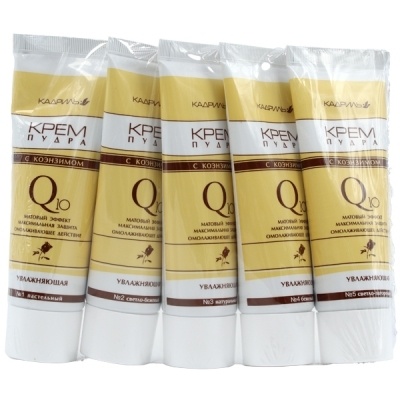 Кадриль Крем тон.Q10 микс (5шт) 40мл.(ЦЕНА ЗА 1 ШТ.) фото 1