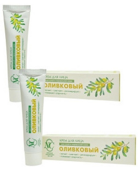 Н/К Крем д/лица Оливковый 40мл фото 1