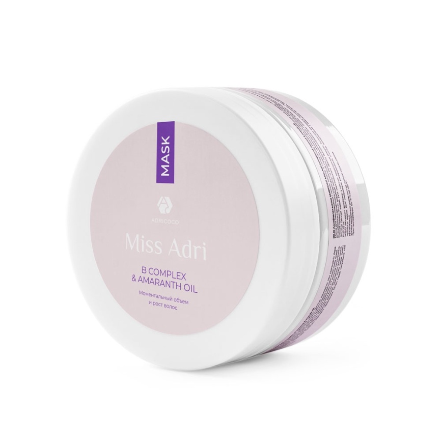 ADRICOCO MISS ADRI B-complex Маска д/в Объем 200мл АКЦИЯ+ фото 1
