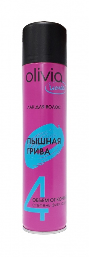 Olivia Trends Лак д/волос №4норм.фикс.250мл Пышная грива фото 1