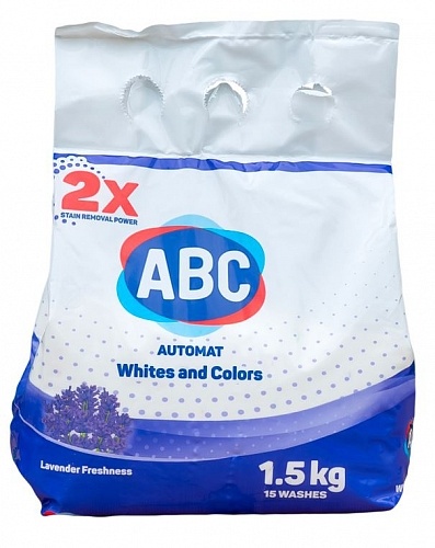 АВС Порошок Лаванда (универсал) 1,5кг. фото 1