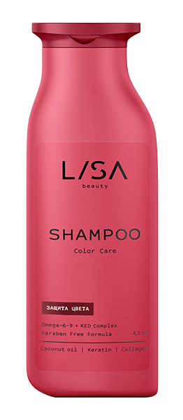  LISA Color Care Шампунь для волос Защита цвета 250 мл фото 1