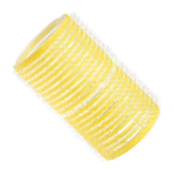 HAR 10551-32 Бигуди на липучке желтые 32*63мм 12шт фото 1