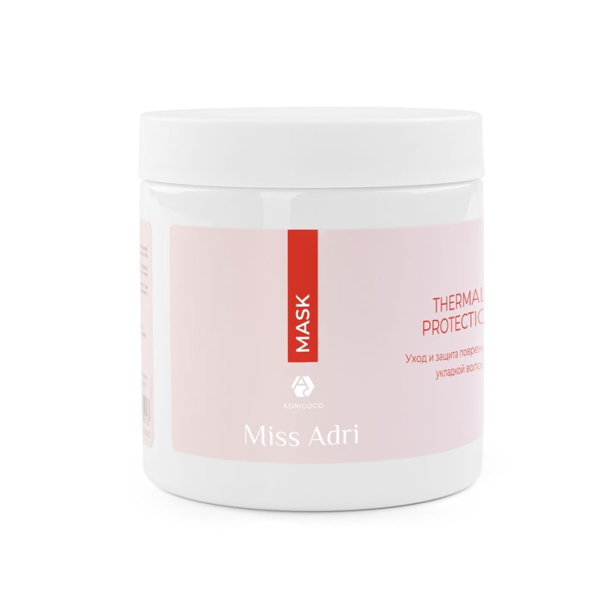 ADRICOCO MISS ADRI Thermal Маска д/в Термозащита 500мл. фото 1