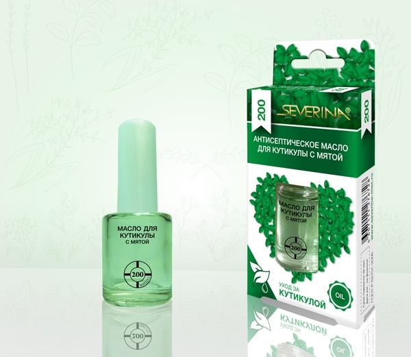 S-A №200 Антисептич. масло д/кутикулы с мятой * фото 1