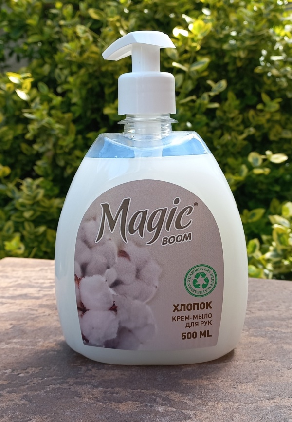 MAGIC BOOM Мыло жидк.500мл Хлопок фото 1