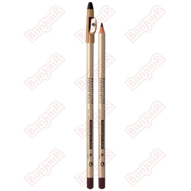 Эв. карандаш д\г с точил. коричнев. фото 1