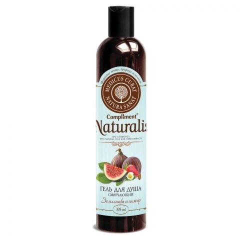 Компл. Naturalis Гель д/душа 335мл Земляника/Инжир фото 1