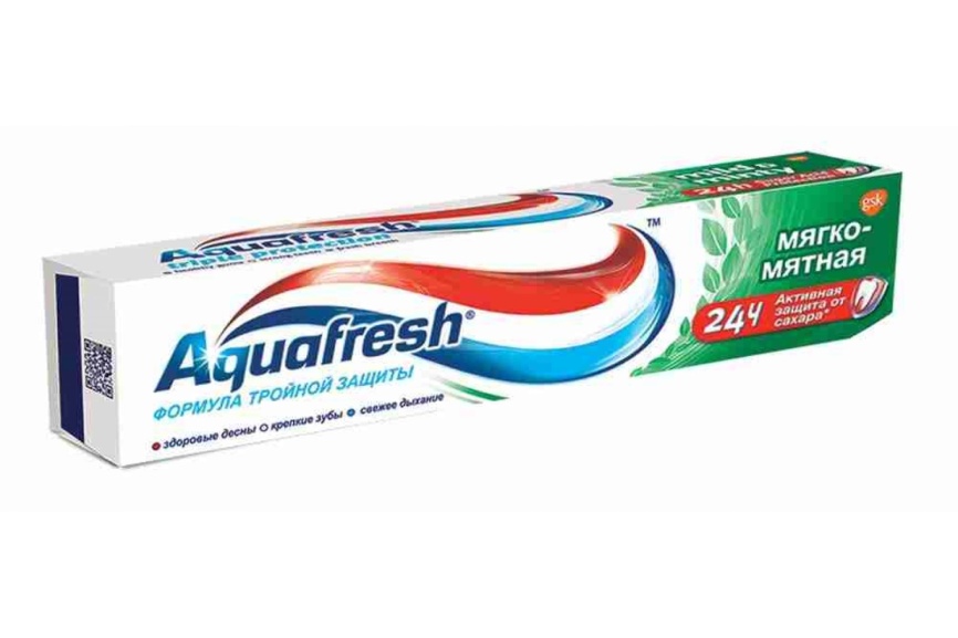 З/п Аквафреш 100мл Мягко-мятная Зел. фото 1