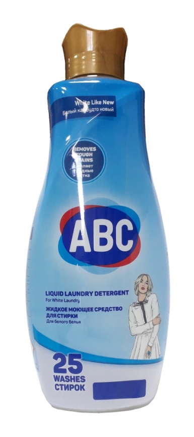 АВС Гель д/стирки  для белого 1,5л. фото 1