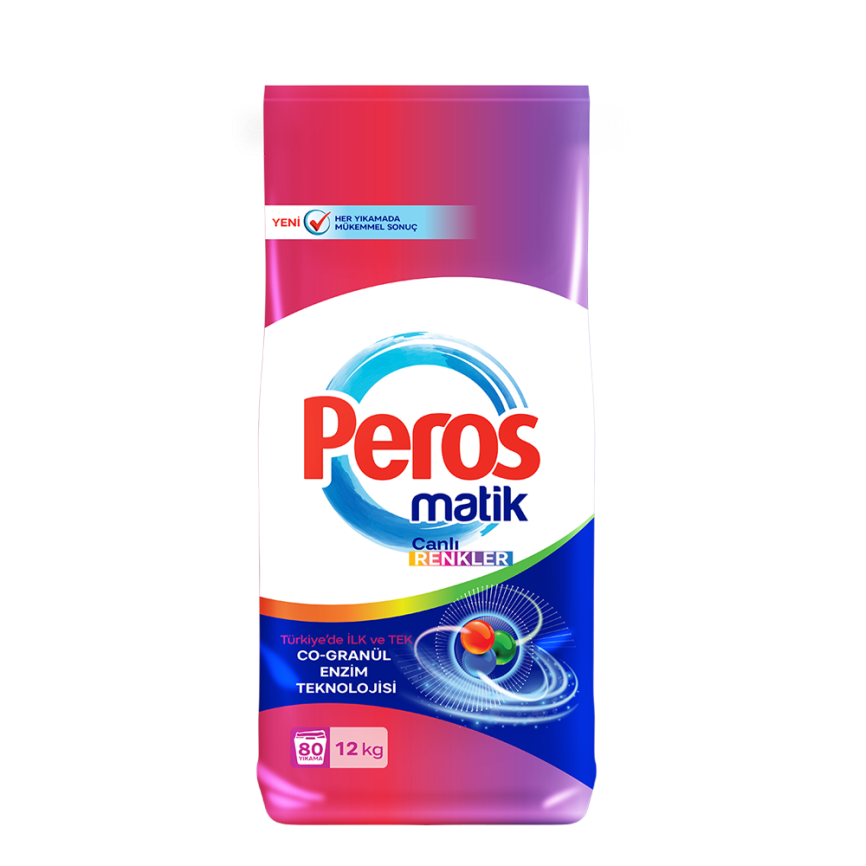 PEROS Порошок д/стирки  КОЛОР 9кг. фото 1