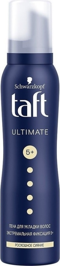 Тафт Фиолет. Мусс д/в Ultimate5+  150мл эк.ф. фото 1