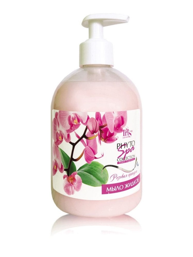 IRIS PHYTO SPA Мыло жидк.доз.500мл Розовая орхидея Ф. Ц. фото 1