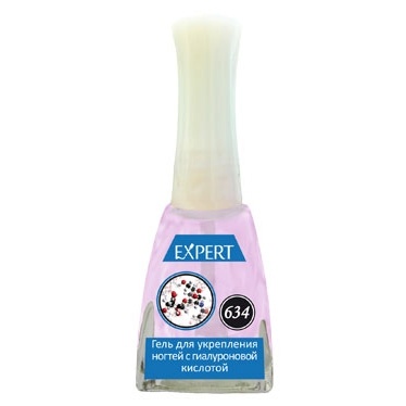 EXPERT №634 Гель д/укрепл.ногт.с гиалур.кисл.11,5мл фото 1