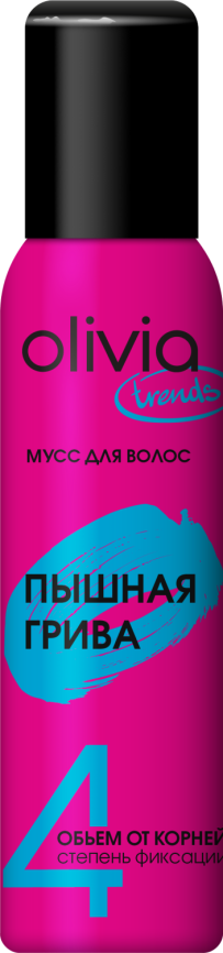 Olivia Trends Мусс д/волос №4норм.фикс. Пышная грива фото 1