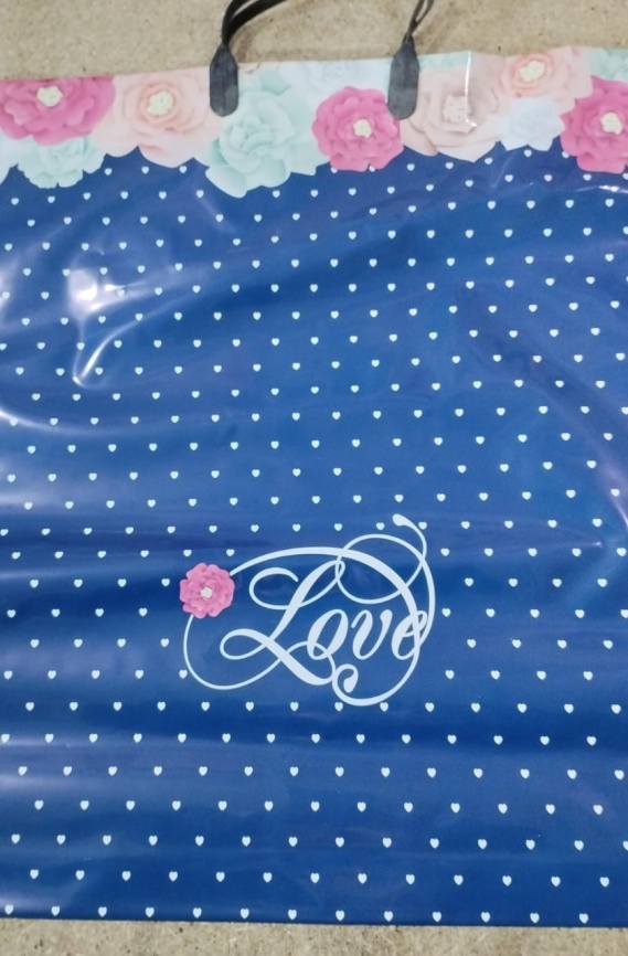 Пакет с пласт.ручк.больш.40*40 LOVE (10) фото 1