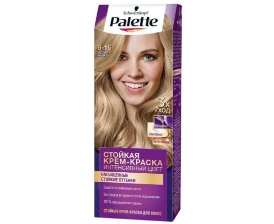 ПАЛЕТТЕ Крем-краска 8-16 Пепельно-русый фото 1