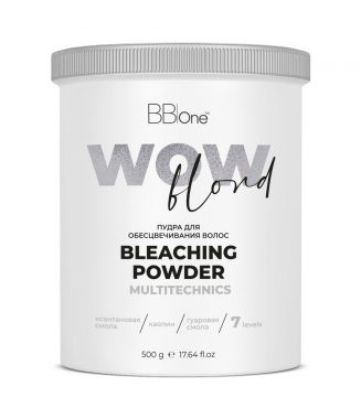 WOW Blond Обесцв.пудра 500г MULTI TECHNICS банка фото 1