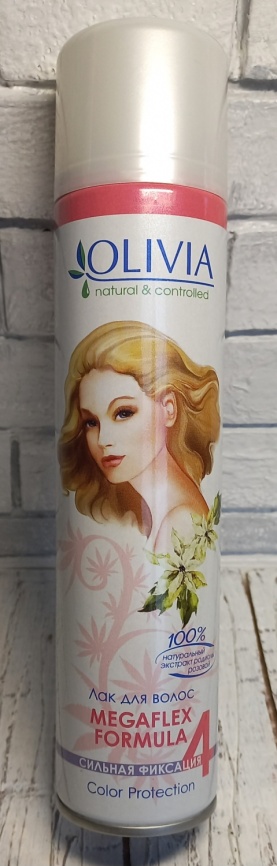 Olivia Лак д/волос сильн.фикс.250мл С экстрактом Родиолы Розовой фото 1