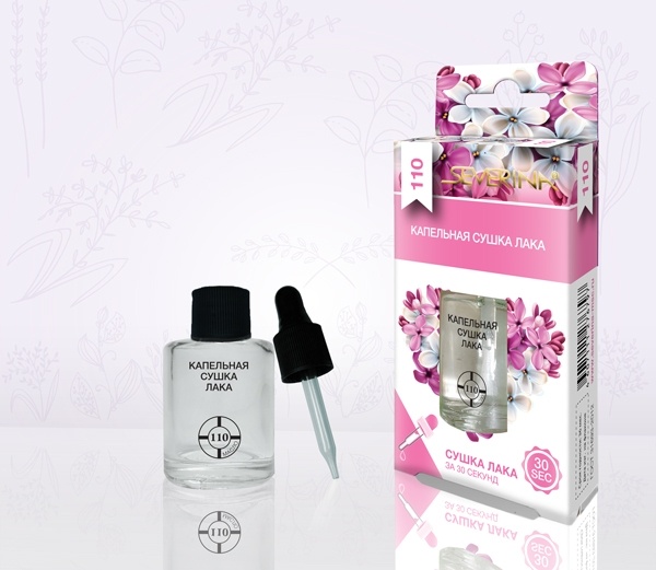S-A №110 Мгновенная сушка лака с кап.дозатором фото 1