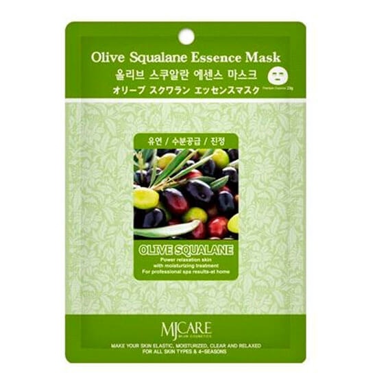 MIJIN Маска-ткань д/л 23г Олива Мягкость кожи фото 1