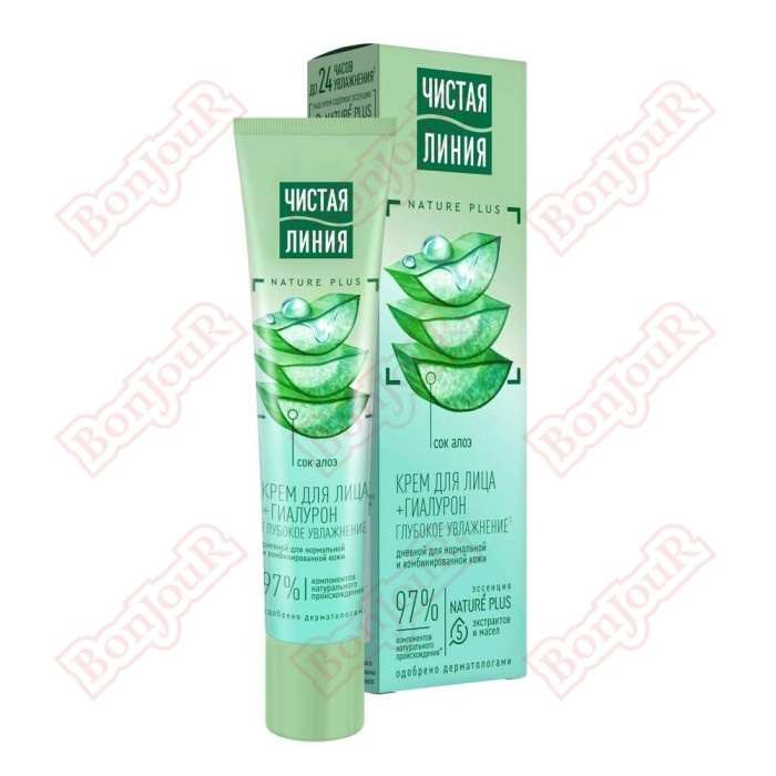 Ч.Линия Крем дн. д/комбинир.кожи Алоэ 40мл. фото 1