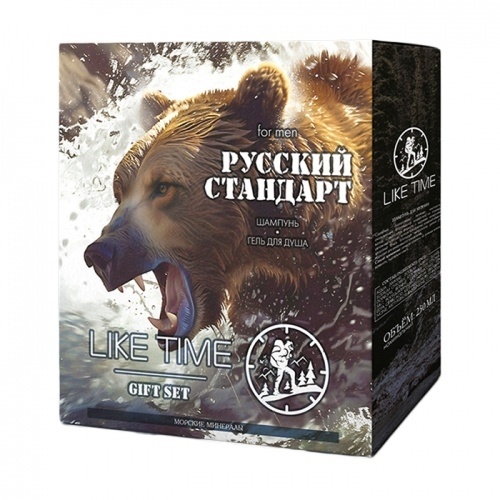 ПН муж.LIKE TIME РУССКИЙ СТАНДАРТ (ш-нь 250+гель д/д 250) фото 1