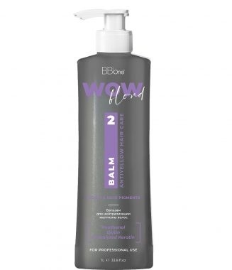 WOW BLOND ANTIYELLOW Б-м 500мл-20% фото 1