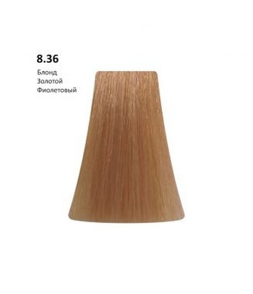 PICASSO Кр-кр д/вол.100мл 8.36 Золотой фиолет.блонд фото 1
