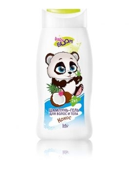 IRIS 1+ Baby Boom Ш-нь/Гель 2в1 Кокос 300мл. фото 1