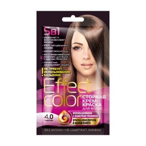 EffectColor Кр-кр д/вол 50мл 4.0 Каштан фото 1