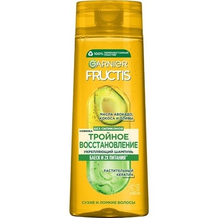 ФРУКТИС ш-нь 400 мл Тройное восст.д/повр/осл/вол фото 1