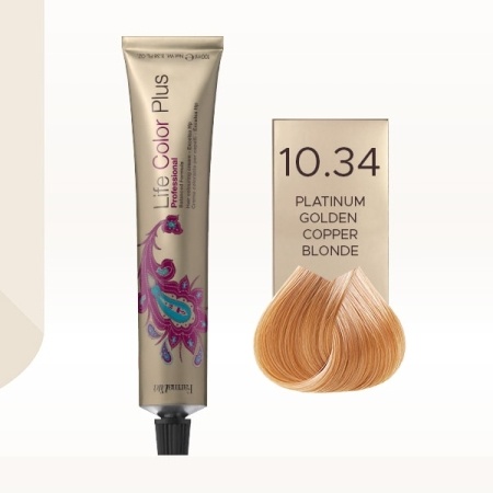 FARMAVITA LC+ Ст.кр-кр 100мл 10.34 Платин.золот.-медный блонд NEW фото 1