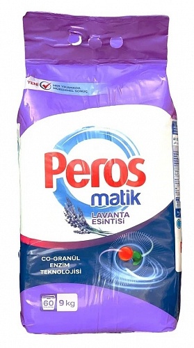 PEROS Порошок д/стирки  Лаванда Универсальный 9кг. фото 1