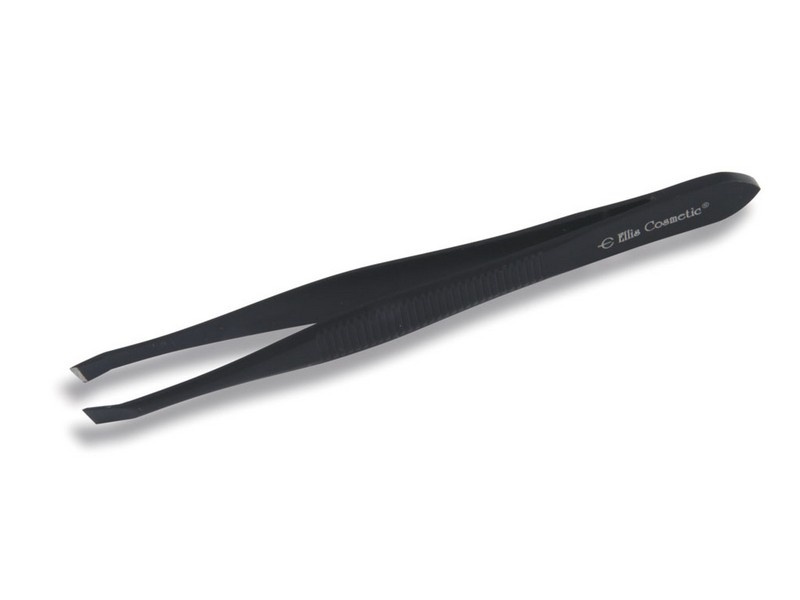 ELLIS/008 RP Пинцет прямой черный фото 1