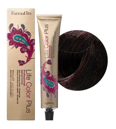 FARMAVITA LC+ Ст.кр-кр 100мл 4.5 Темный махагон фото 1