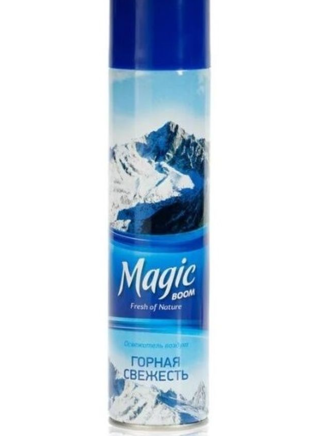 MAGIC BOOM Освежитель 300мл Горная свежесть фото 1